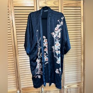 Hand painted Kim + Ono Silk Robe